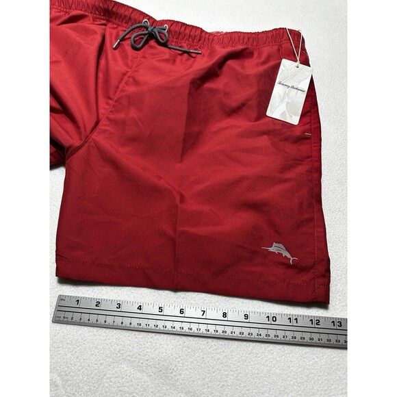 NWT Tommy Bahama New Naples Coast Men's XXL 2XL Swim Trunks UPF Chili Pepper Red - Picture 10 of 15